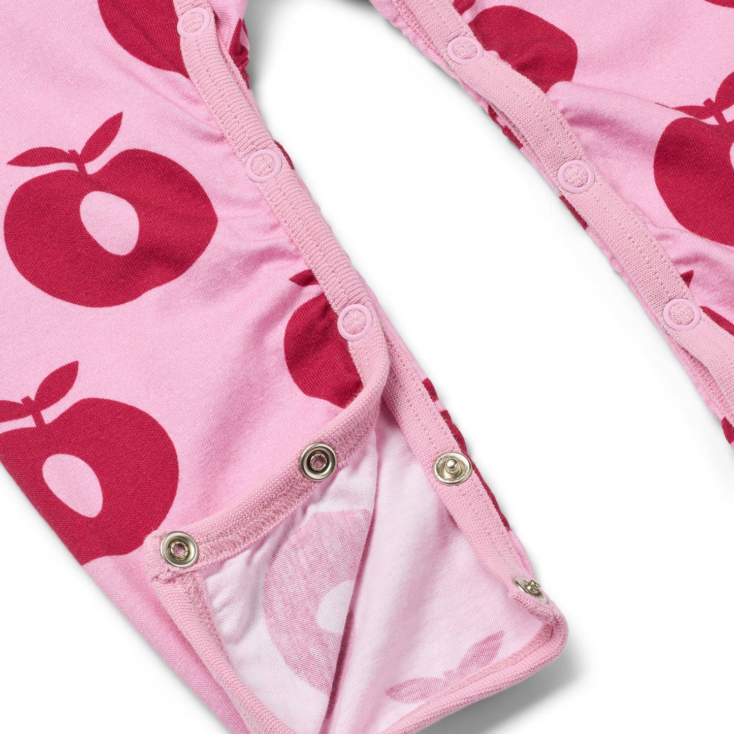 Ulm long-sleeved baby suit with apples