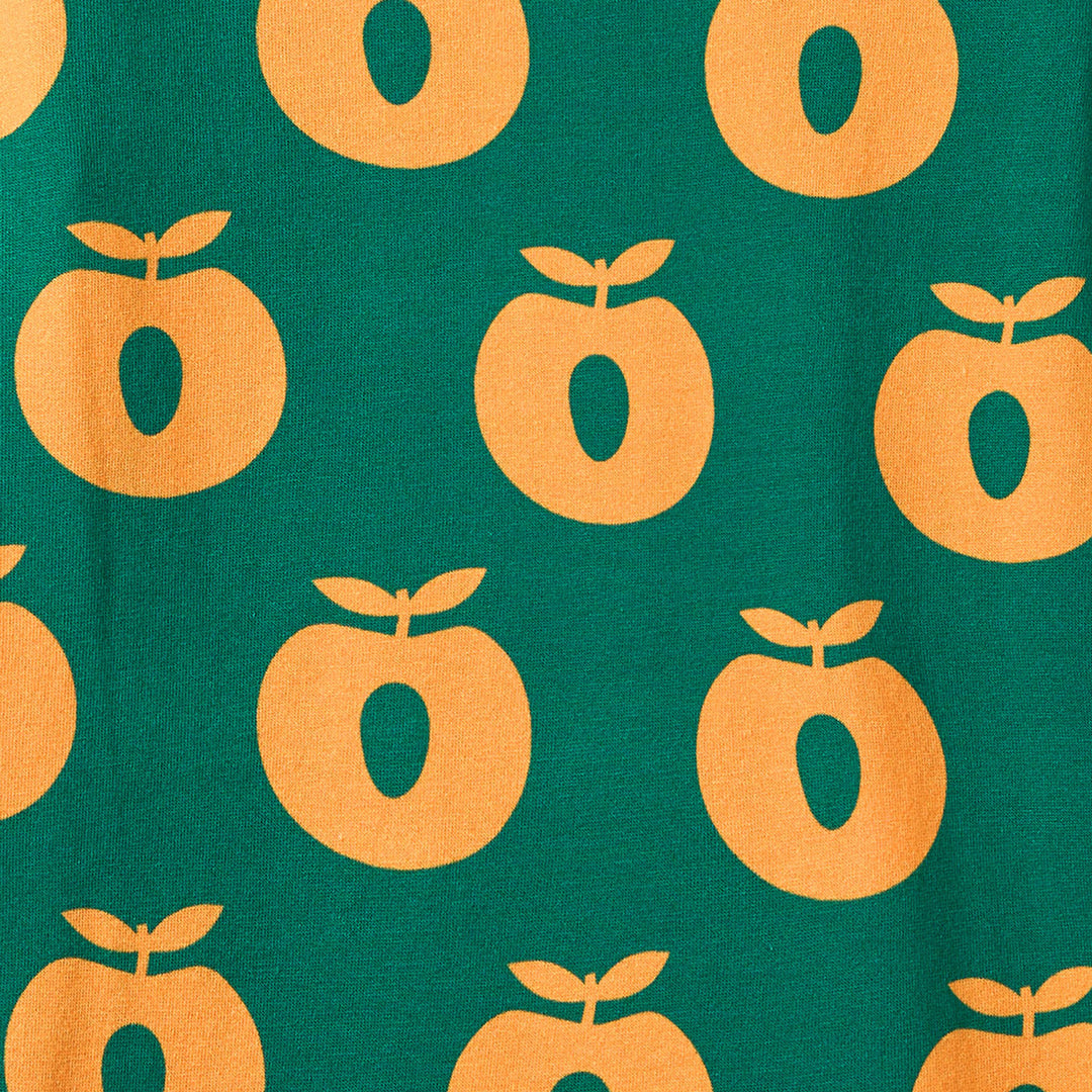 Ulm long-sleeved baby suit with apples