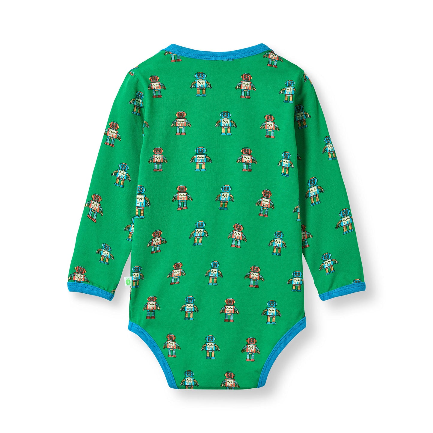 Elstar long-sleeved baby body with robots