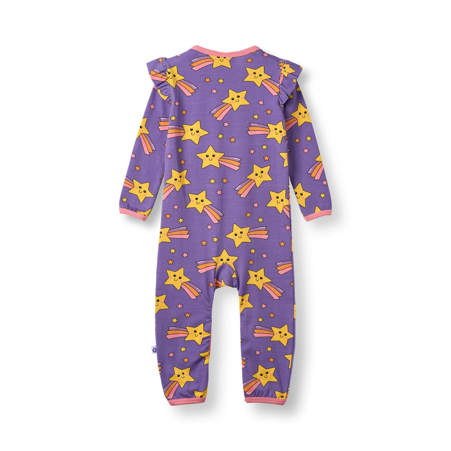 Regent long-sleeved baby suit with shooting star