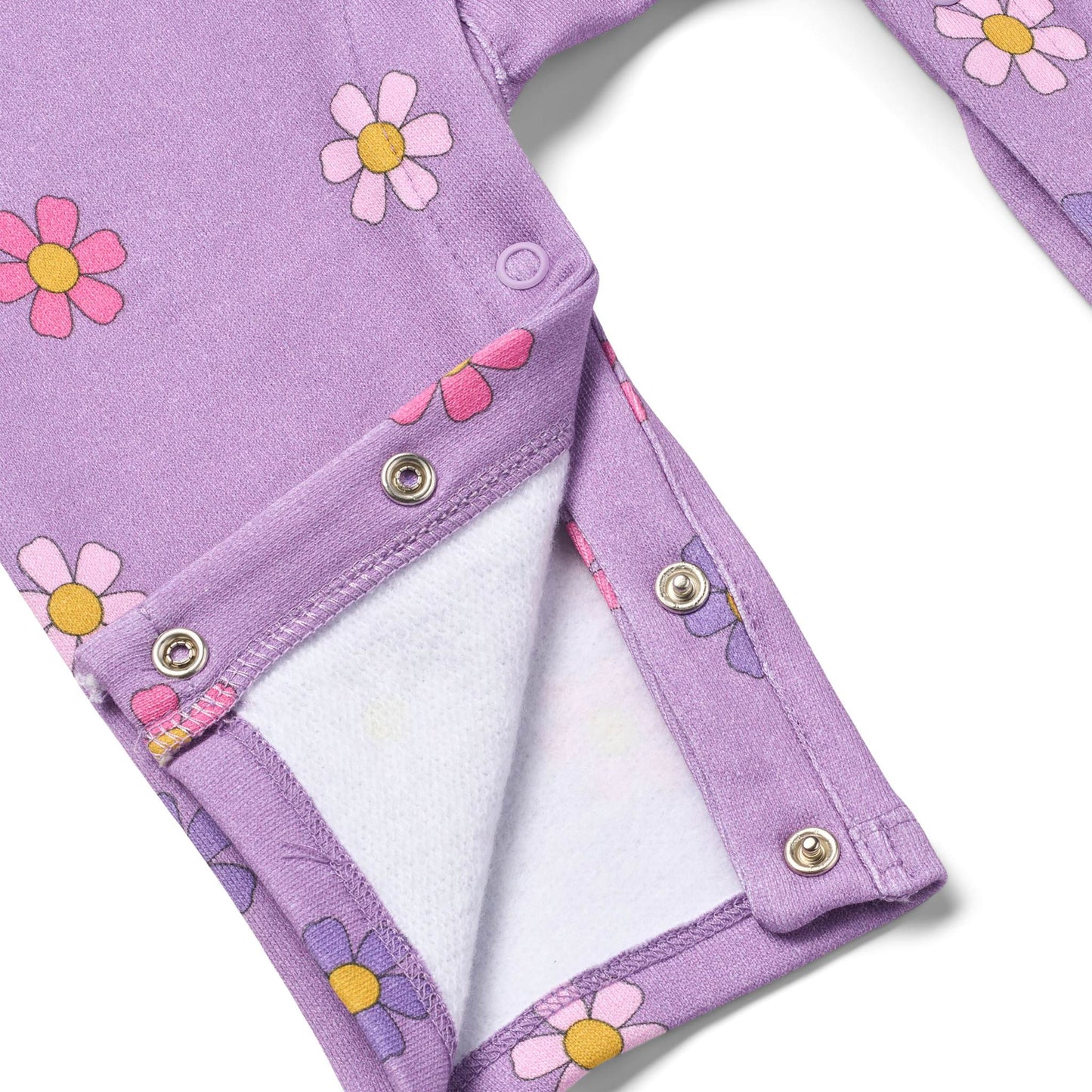 Dorset Golden overalls for baby with flowers