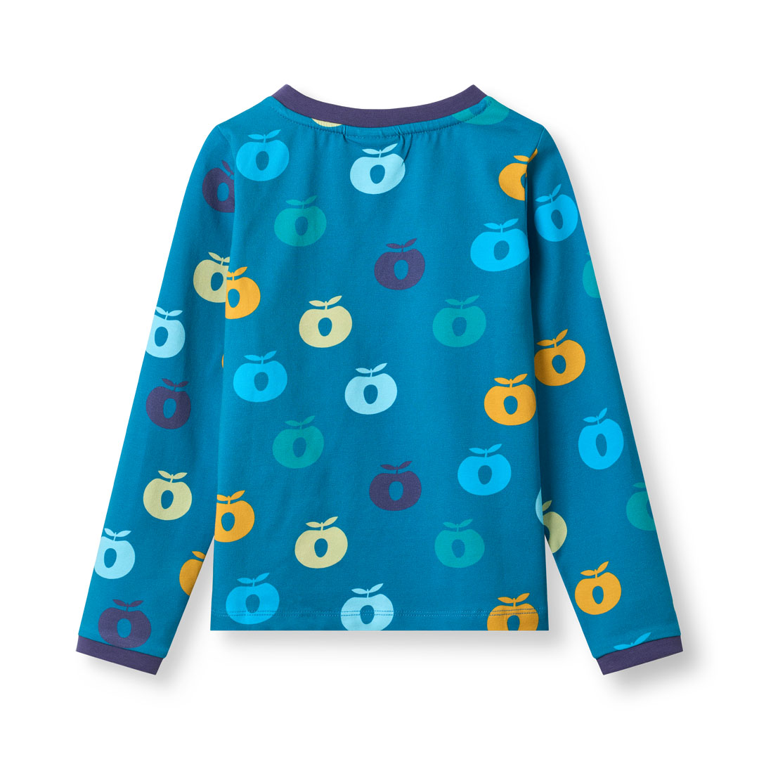 Umalin long-sleeved top with apples