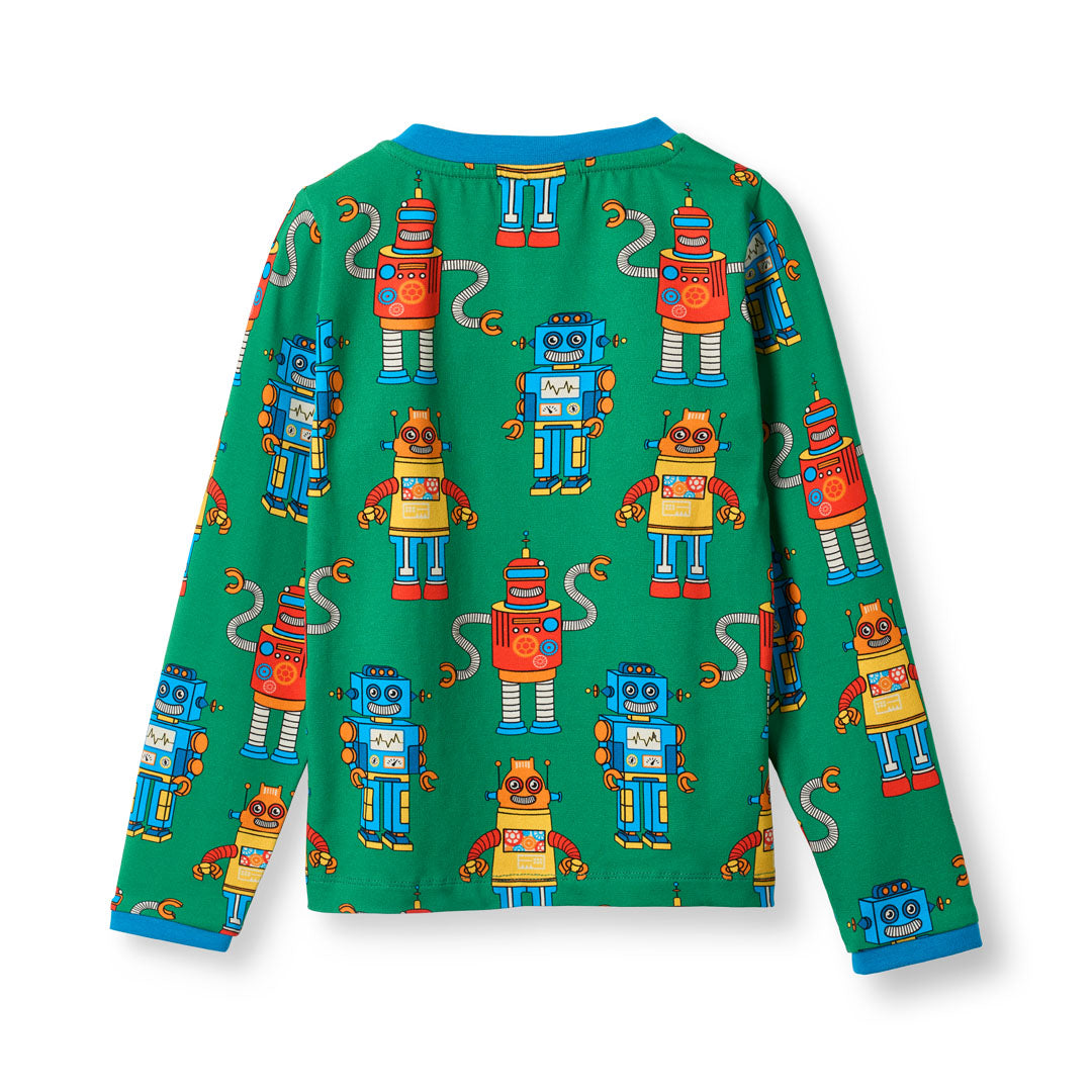 Umalin long-sleeved top with robots