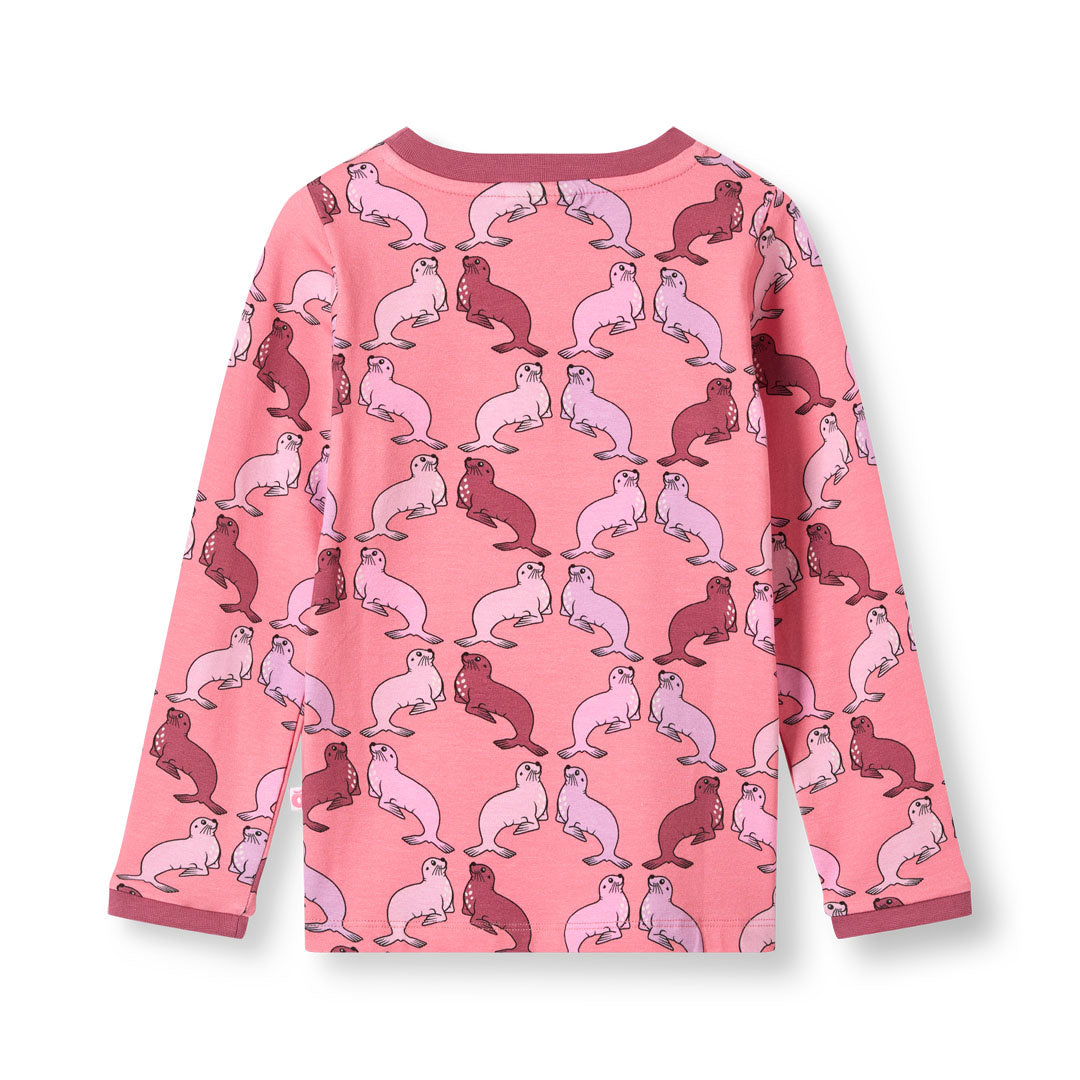 Elstar long-sleeved top with sea lions