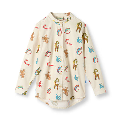 Stayman shirt with Christmas decorations