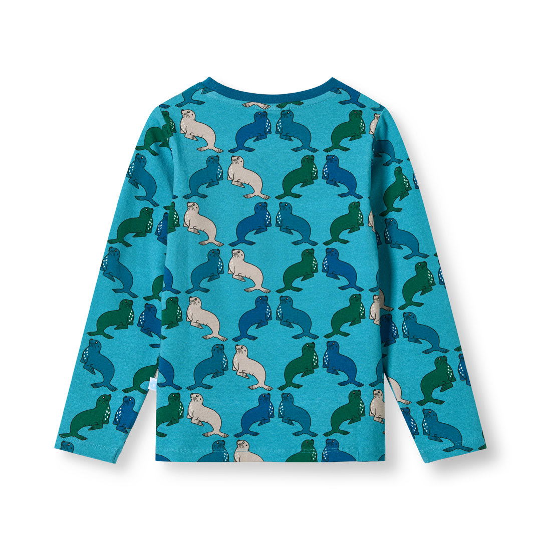 Gala long-sleeved top with sea lions