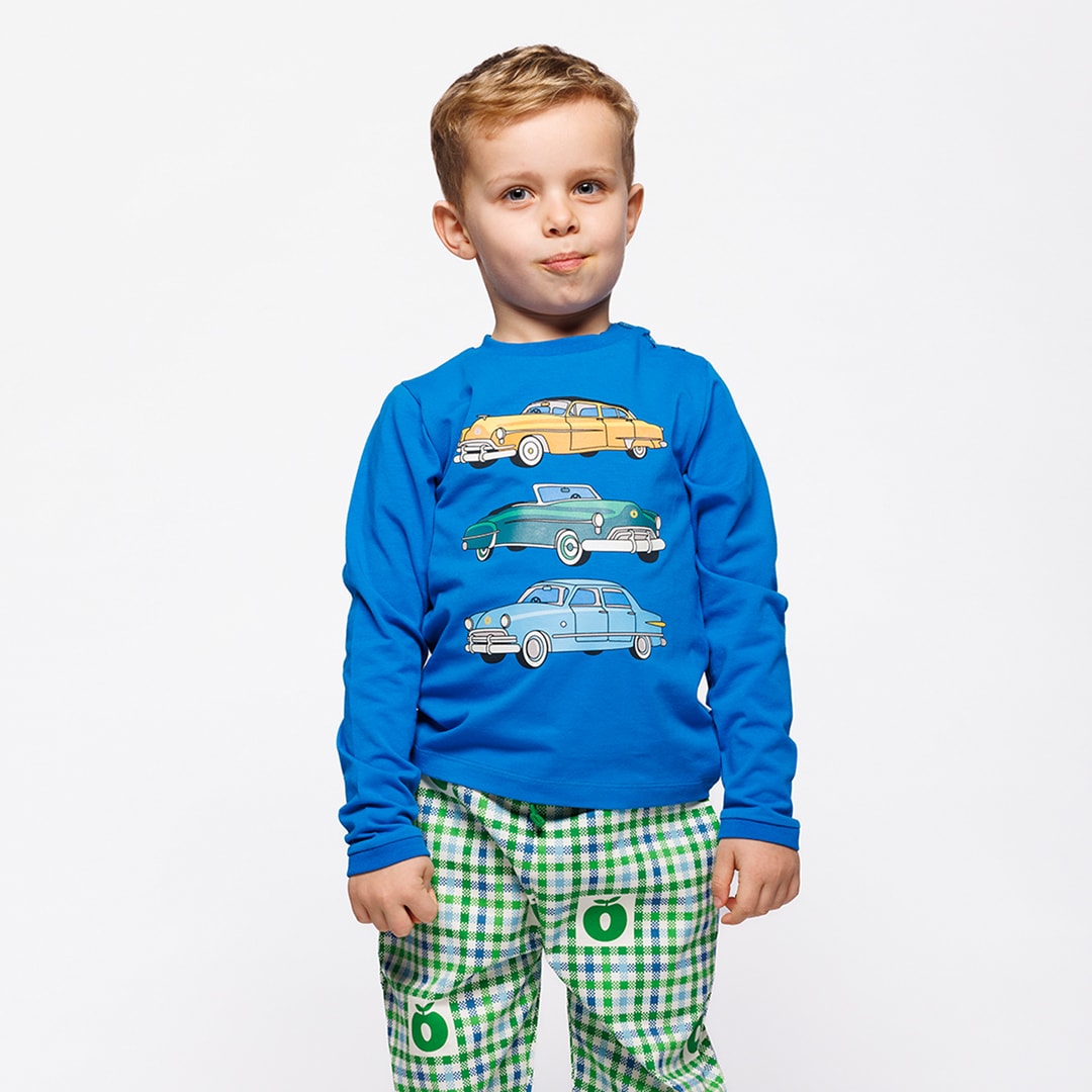 Umalin long-sleeved top with cars