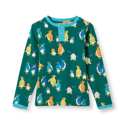 Wagener long-sleeved top with penguins