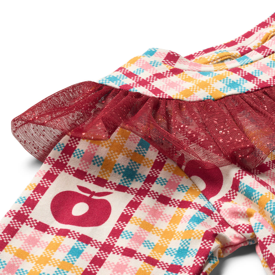 Pinova long-sleeved top with apples