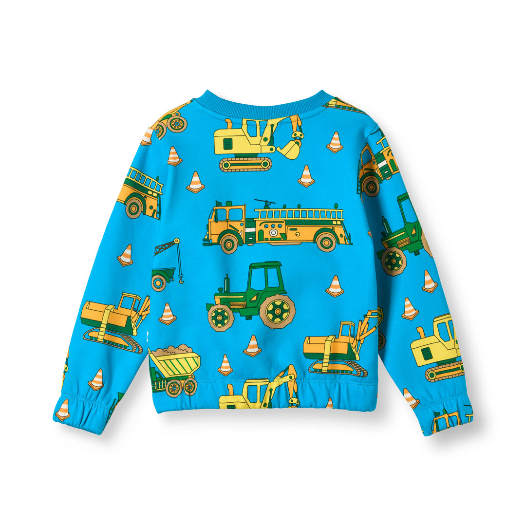 Yapeen sweatshirt with vehicles