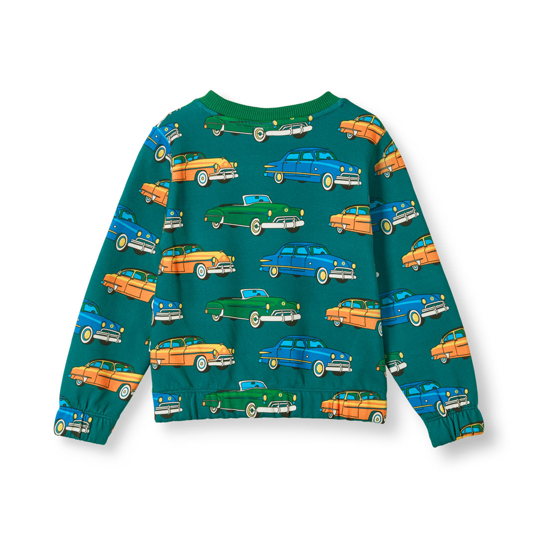 Yapeen sweatshirt with cars