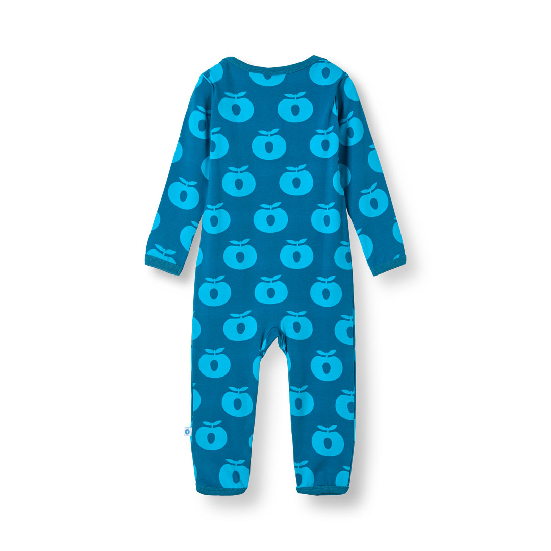 Ulm long-sleeved baby suit with apples