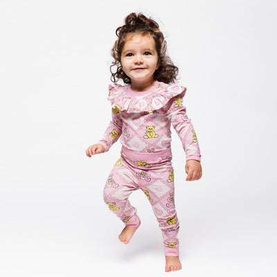 Elstar leggings for baby with teddy bears