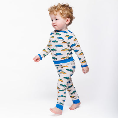 Elstar leggings for baby with cars
