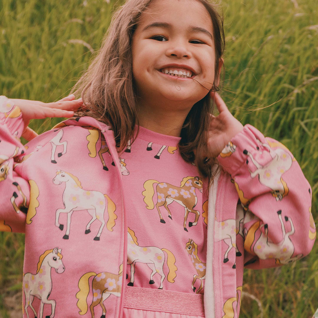 Telstar hoodie with horses
