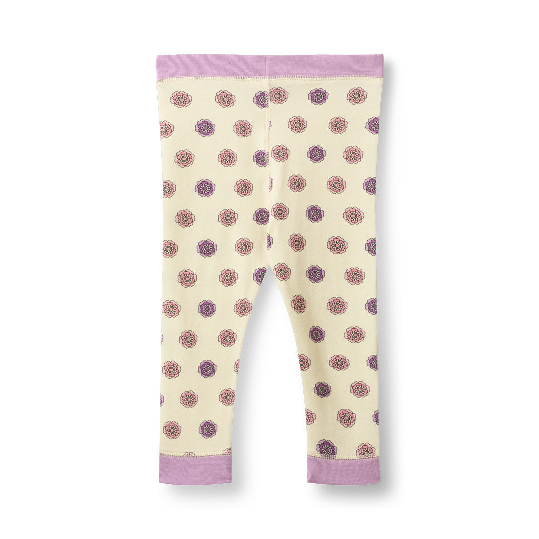 Elstar leggings for baby with flowers
