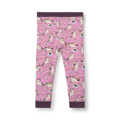 Elstar leggings for baby with unicorns