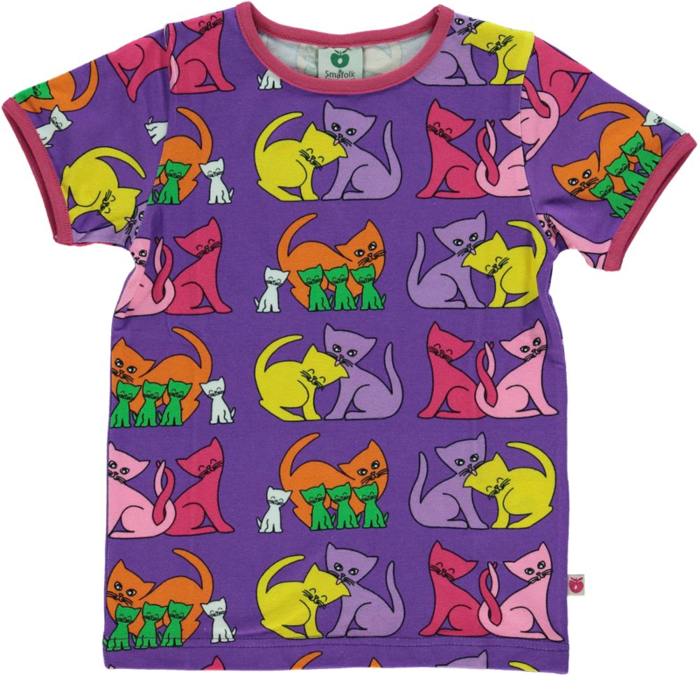 T-shirt with cat