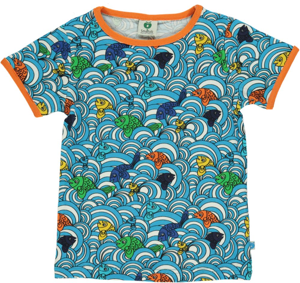 T-shirt with fish