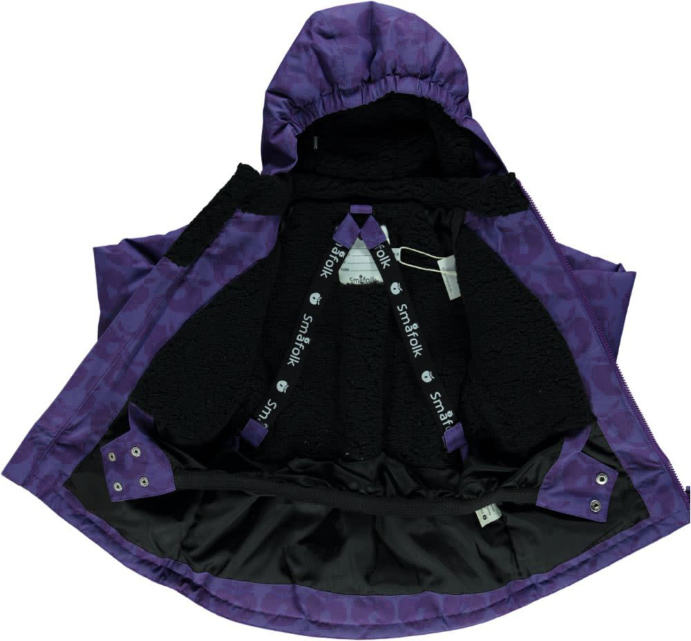 Winter Jacket with apples