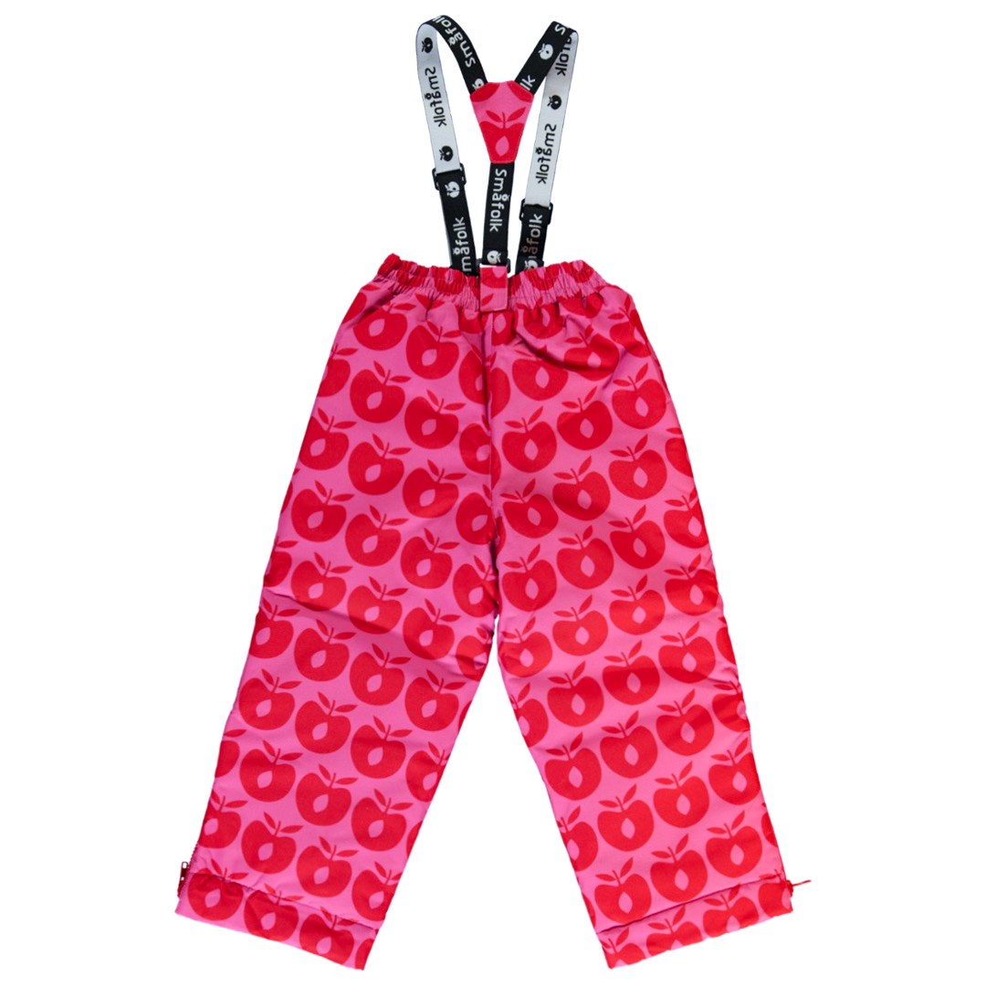 Children's ski pants with apples