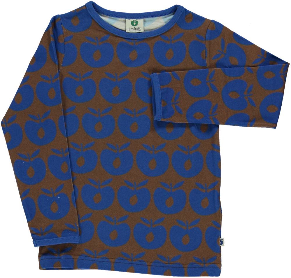 T-shirt LS with Retro Apple
