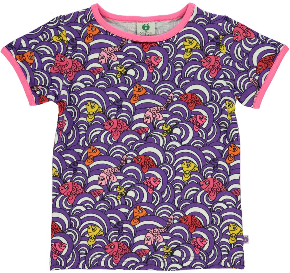 T-shirt with fish