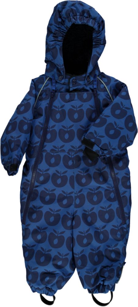 Snowsuit for toddlers with apples