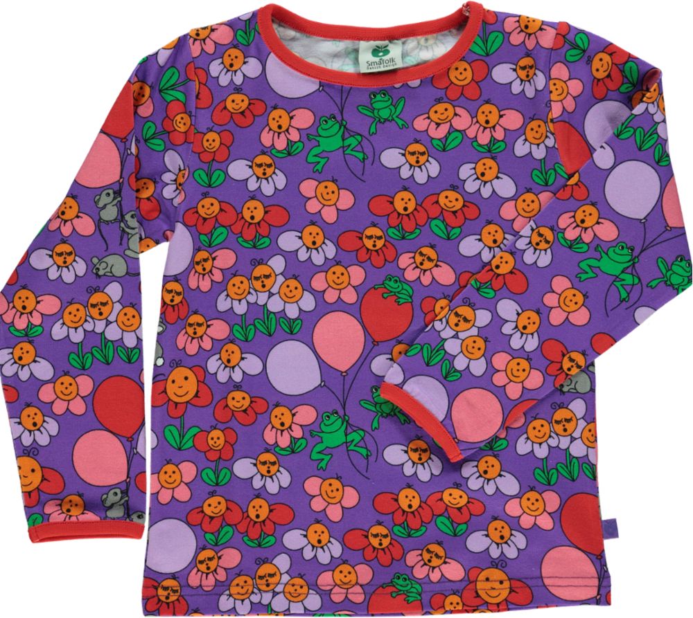 T-shirt with flowers