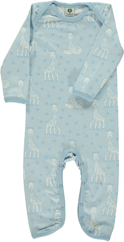 Long-sleeved baby suit with Sophie la Girafe