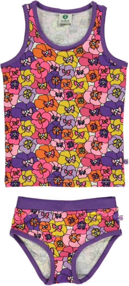 Småfolk Mädchen Nightwear With Strawberries Pajama Set
