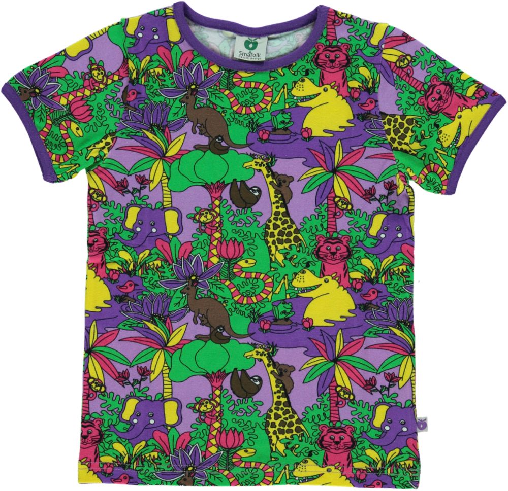T-shirt with jungle