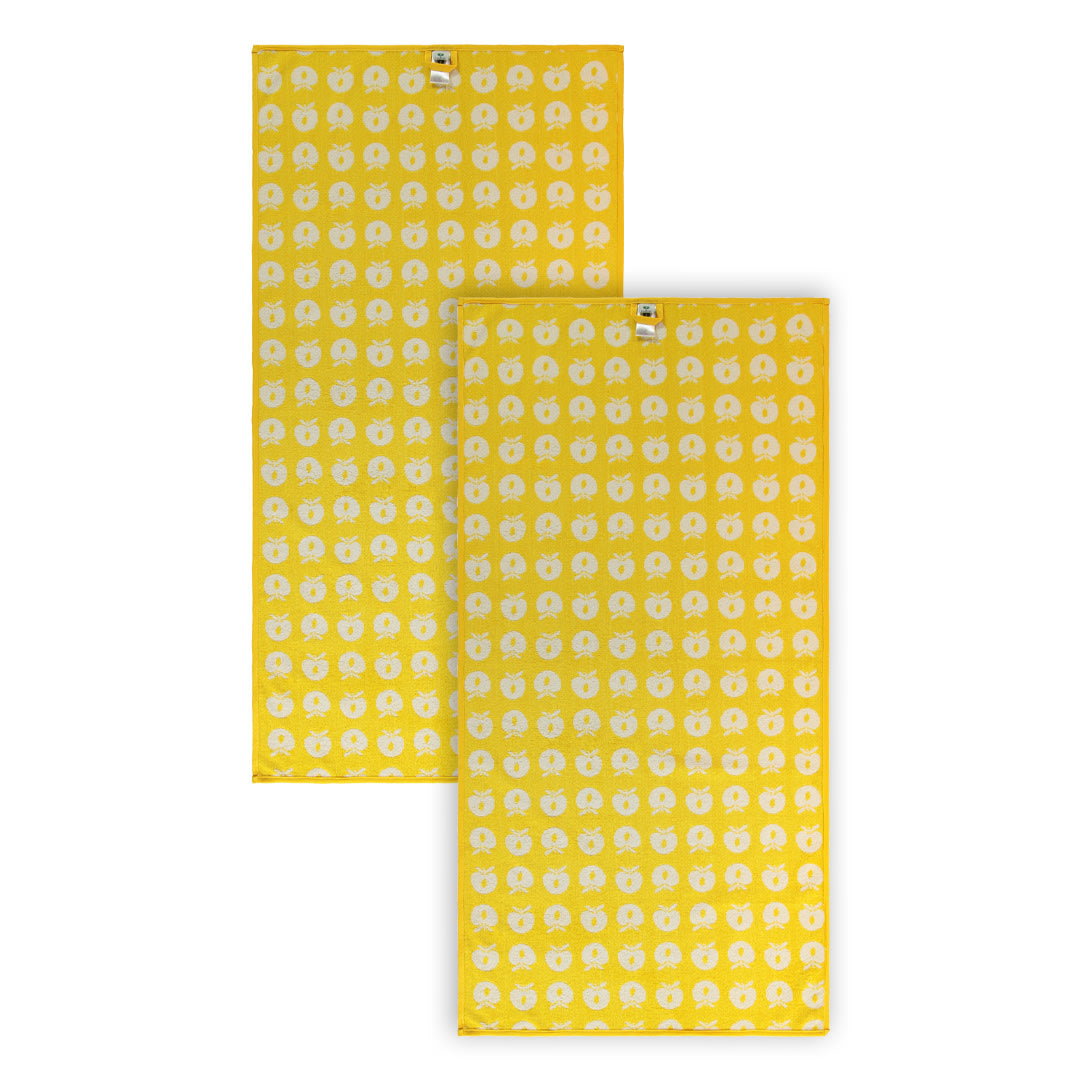2 pack towel 70x140 with apples