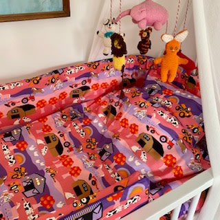 Junior bedlinnen with Landscape