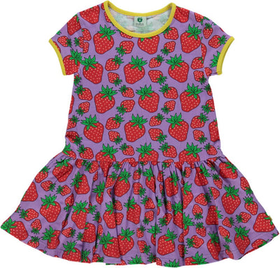 Dress with strawberry