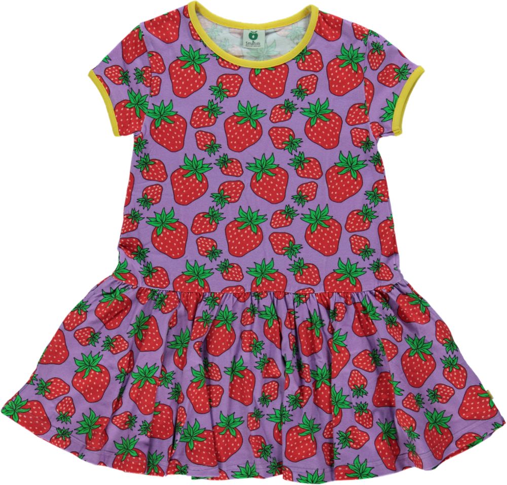 Dress with strawberry