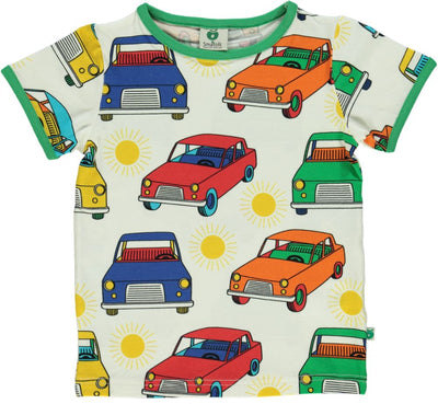 T-shirt with cars