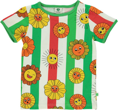 T-shirt with suns