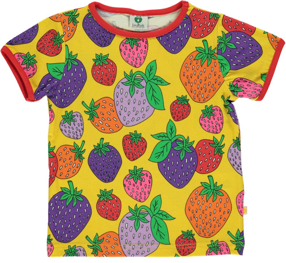 T-shirt with strawberry
