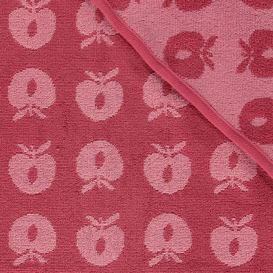 Baby towel with apples