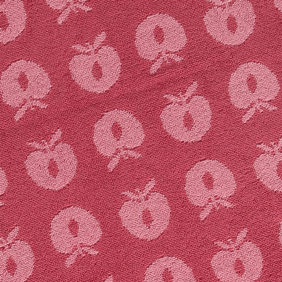 Baby towel with apples