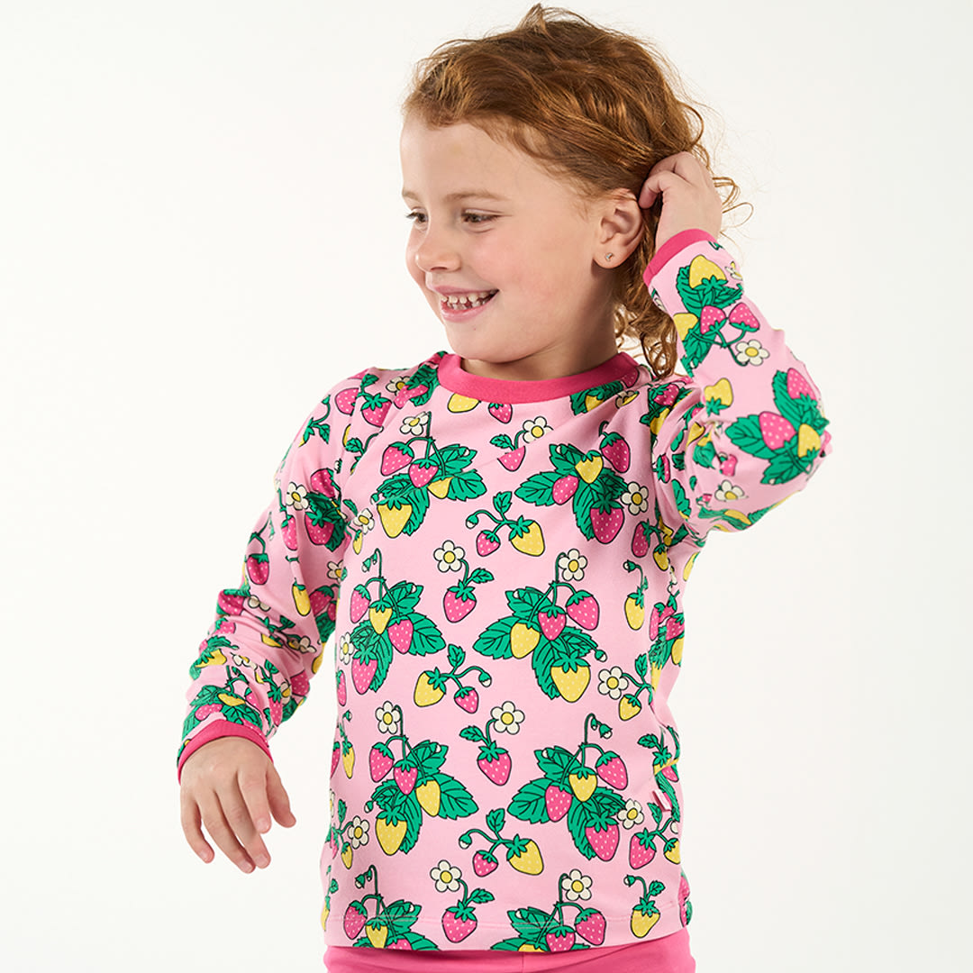 Elstar long-sleeved top with sea strawberries