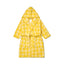 Bathrobe with apples