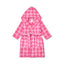 Bathrobe with apples