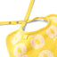 2 packs of large bibs with apples