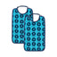 2 packs of large bibs with apples