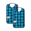 2 packs of large bibs with apples