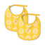 2 packs of small bibs with apples