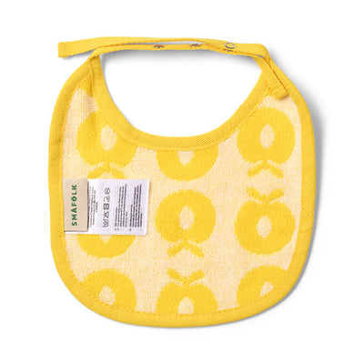 2 packs of small bibs with apples