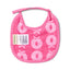 2 packs of small bibs with apples